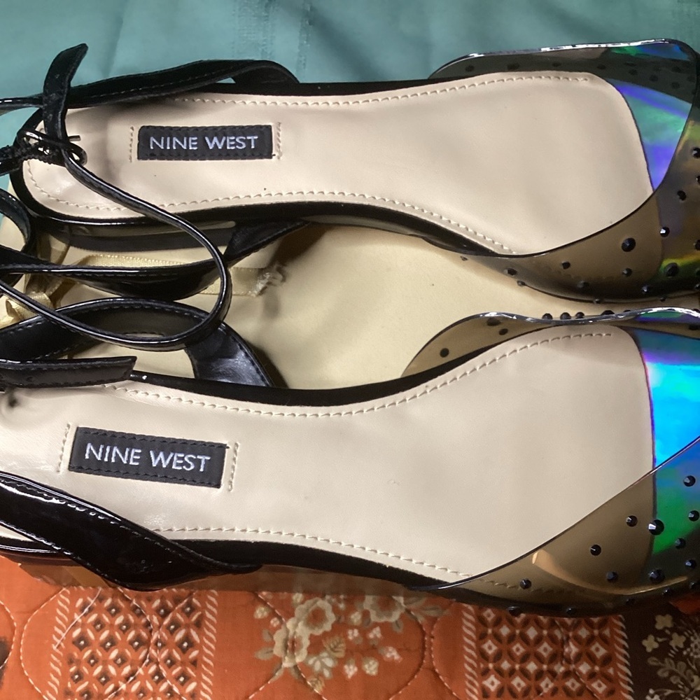 Nine West Briya Pointy Toe Flats Ballet Size 7M - Picture 8 of 14